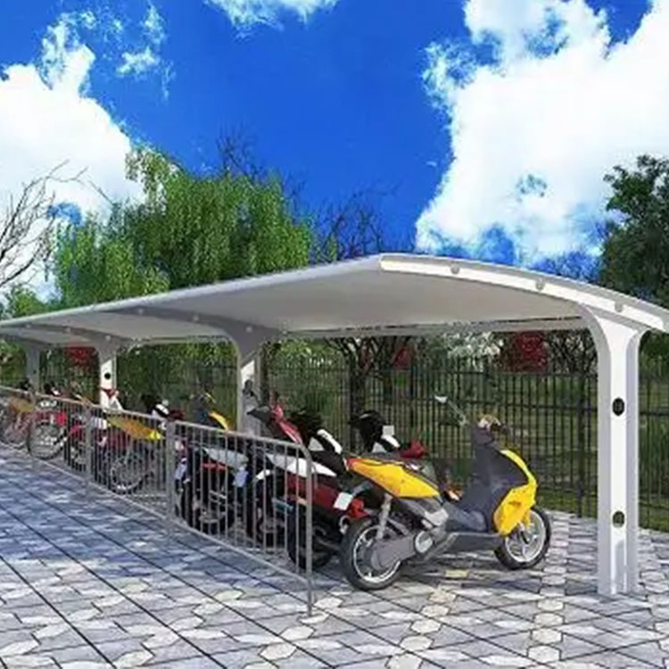 岫岩满族自治县膜结构电动车棚